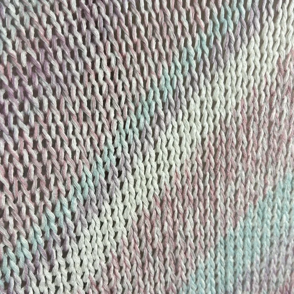 Lane Bryant Size 20 Pastel Striped Open Duster Cardigan Boho Cocoon Sweater - Picture 8 of 13